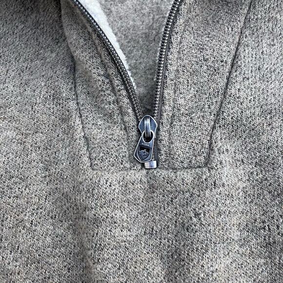 Kuhl 1/4 Zip Fleece Sweater Sz M Alfpaca Pullover Brown Gorpcore Hiking Outdoor - Picture 8 of 12